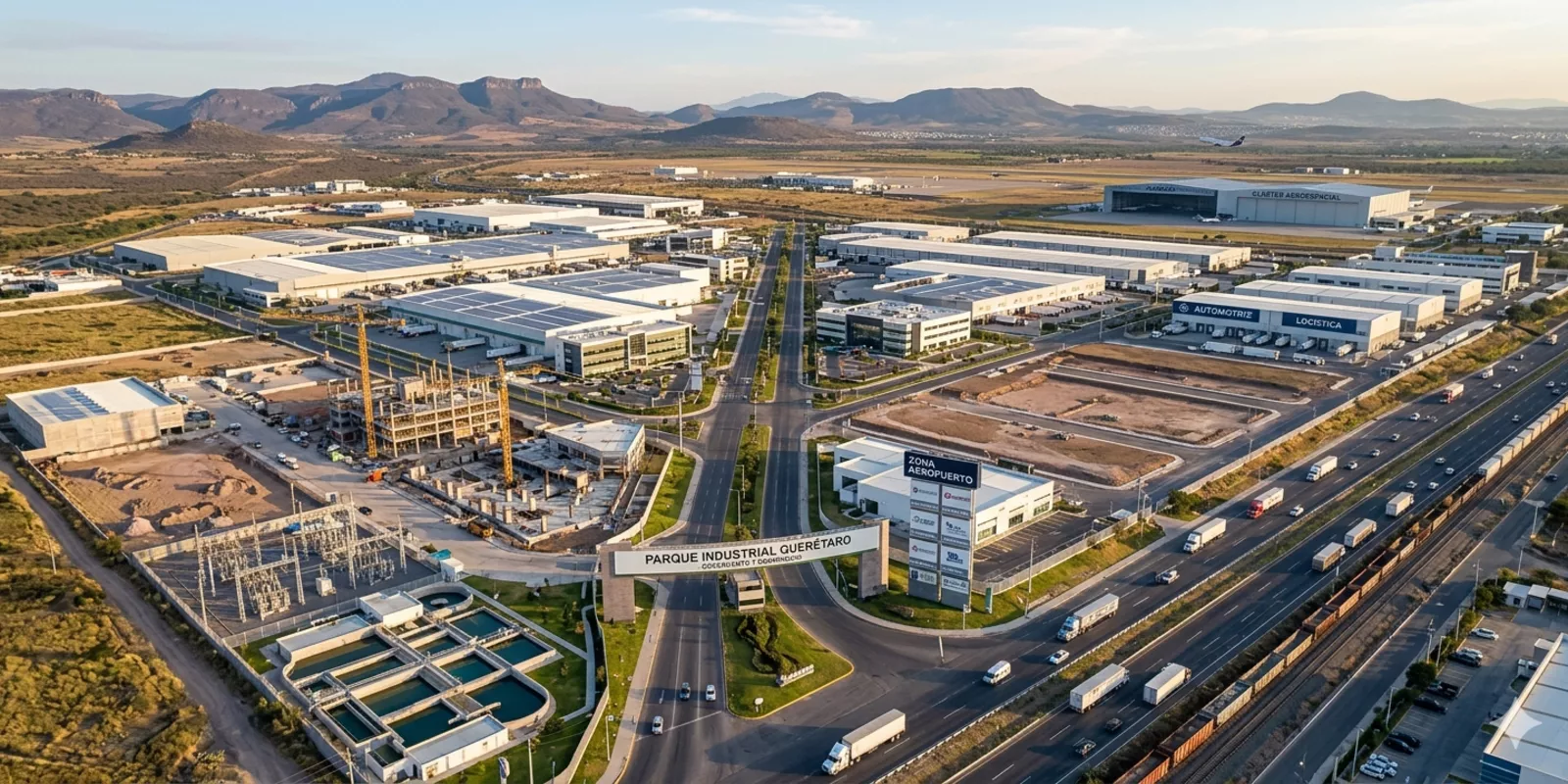 Ventajas de las Zonas Industriales en el norte de Querétaro