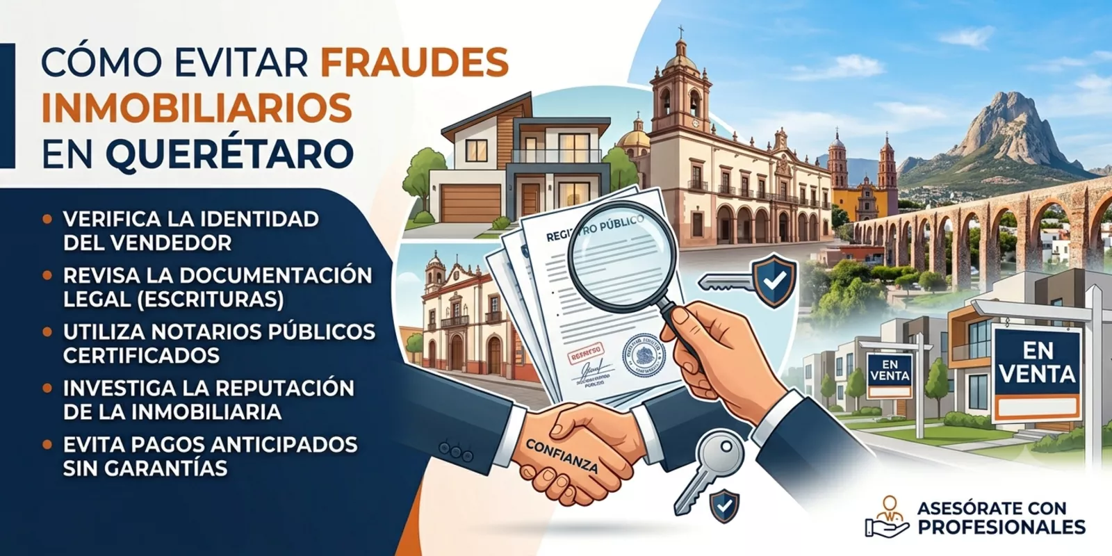 Cómo Evitar Fraudes Inmobiliarios en Querétaro