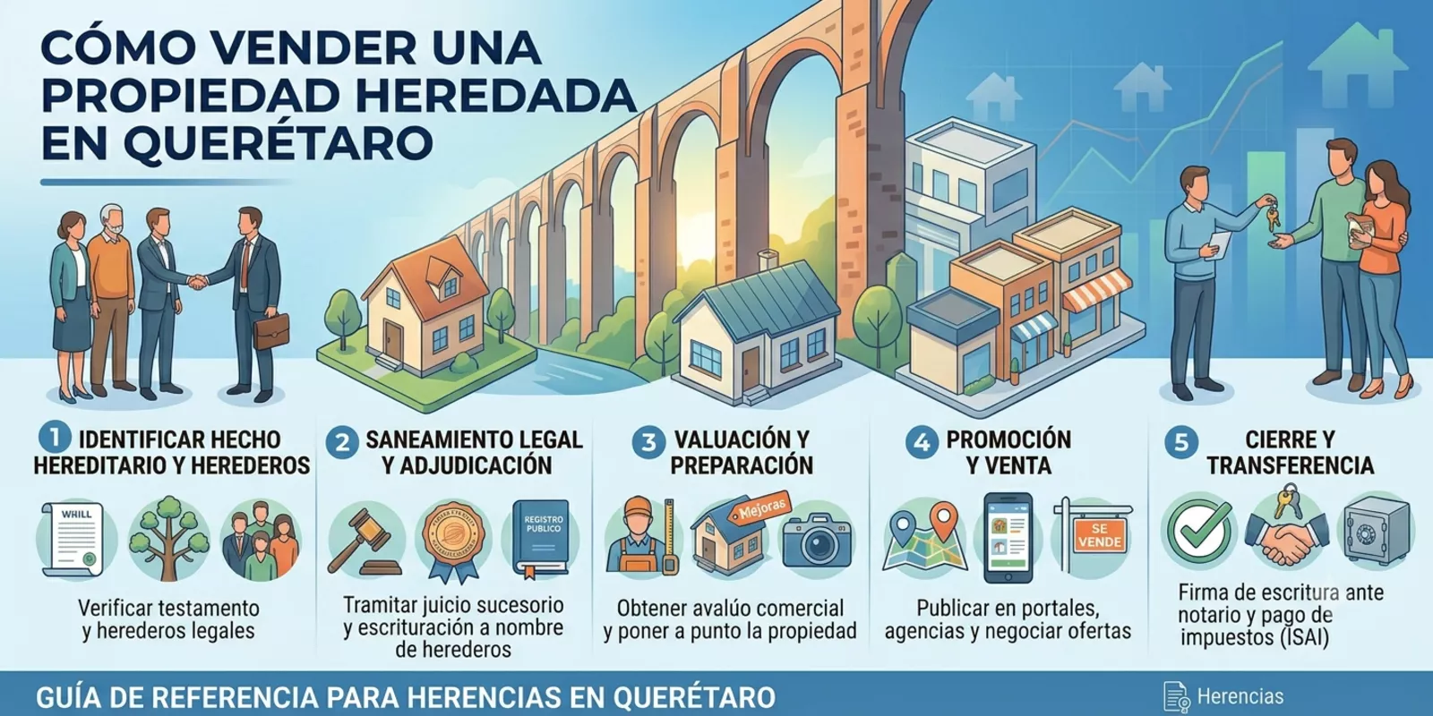 Cómo Vender una Propiedad Heredada en Querétaro